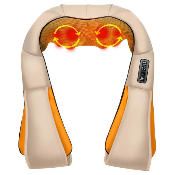 Массажер для шеи с прогреванием massager, Массажор подушка для тела, Массажные подушки WR-52 | Зображення 9