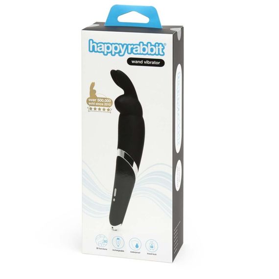 Вібратор Happy Rabbit Rechargeable Wand Vibrator Sex Aura | Зображення 4