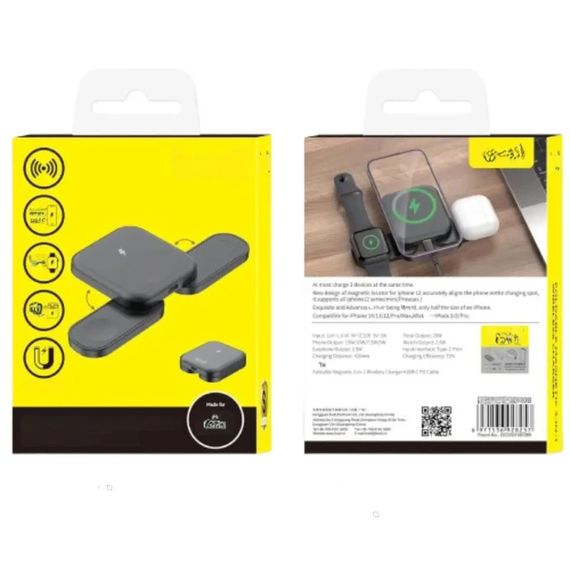 Магнітна зарядка Budi WL4300B 15 Вт XPRO (234574607_581) | Зображення 8