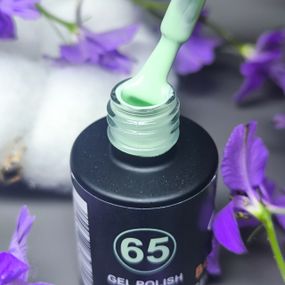 Гель-лак для ногтей Bee Nails 065 (мятный) 8мл