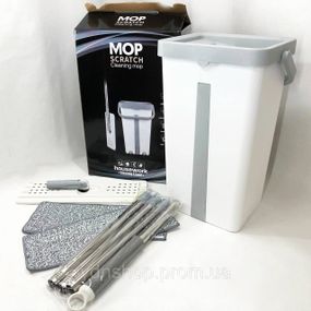 Швабра с отжимом с хорошим ведром Scratch Cleaning Easy Mop Швабра отжимом scratch cleaning PA-27