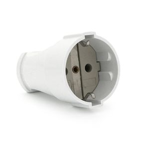 Штепсельный разъем с заземлением 16A 250V A102,White,Q15