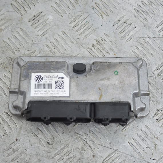 Блок керування двигуна 1.4 Volkswagen Golf V 2003-2009 Комп'ютер мотора Фольксваген Гольф 5 03C906024AS