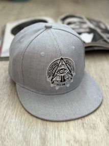 Кепка снепбек  (Snapback)  Уаджет око Гора Сірий 56-61р (9082)