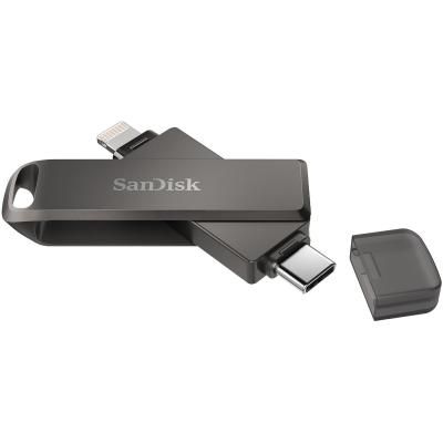 USB флеш накопитель SanDisk 64GB iXpand Drive Luxe Type-C /Lightning (SDIX70N-064G-GN6NN) (SDIX70N-064G-GN6NN) | Зображення 5