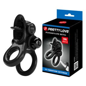 Ерекційне кільце - Pretty Love Passionate Ring Black