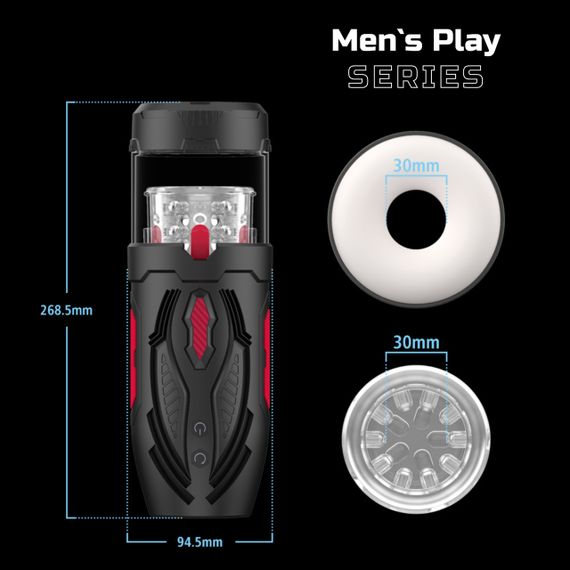 Мастурбатор - Erospace Men’s Play Automatic Male Masturbator B1 Sex Aura | Зображення 9