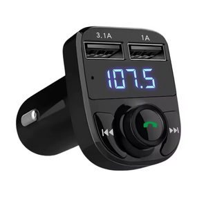FM-трансмітер Bluetooth 5.0 з подвійним USB 3.1 A, hands-free, MP3-плеєр для авто