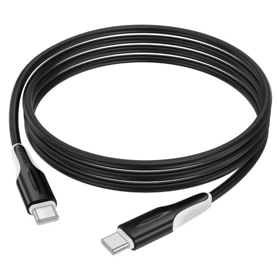 Дата кабель Borofone BX119 New Type-C to Type-C 60W (1m) Black | Зображення 3