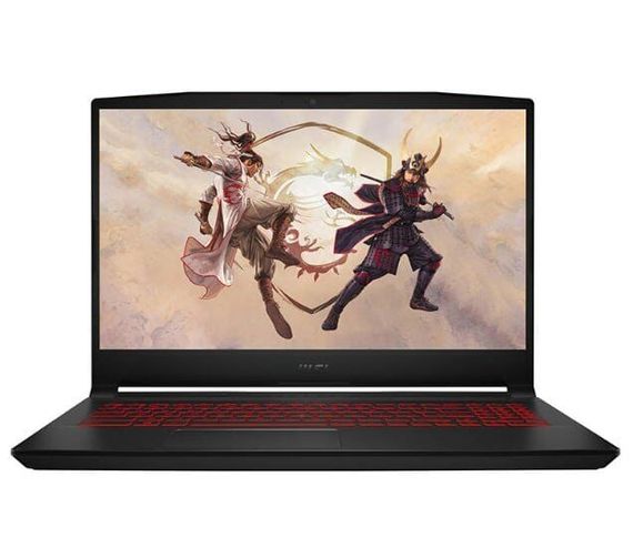 Игровой ноутбук MSI Katana GF66 11UE-021NEU / 15.6" (1920x1080) IPS / Intel Core i5-11400H (6 (12) ядер по 2.7 - 4.5 GHz) / 16 GB DDR4 / 512 GB SSD / nVidia GeForce RTX 3060, 6 GB GDDR6, 192-bit / WebCam б/у | Зображення 1