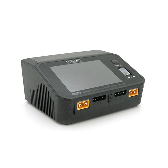 Зарядний пристрій ToolkitRC M6DAC два канала по 350Вт, тип АКБ LiPo, LiHv, Li-ion, NiMh, LiFe, Pb, USB iнтерфейс, XT60, вхiд