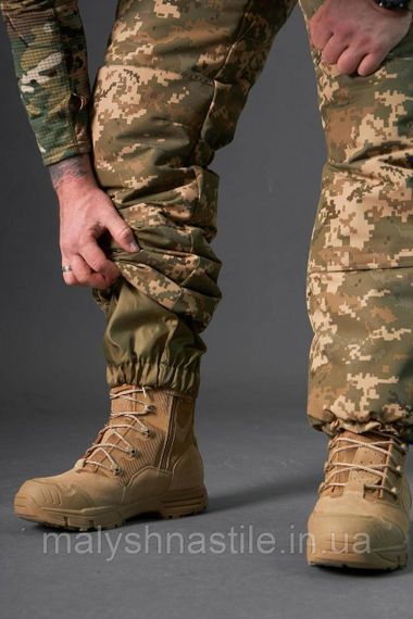 Штани зимові Taslan піксель ЗСУ на підтяжках, до -15*С | Зображення 5