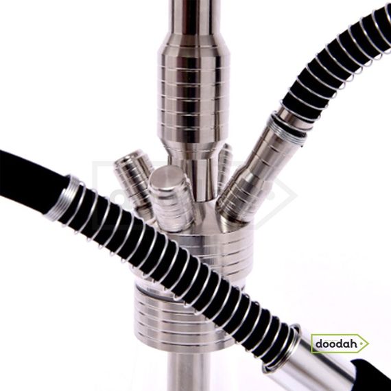 Пружина для трубки (шланга) кальяну - Hookah Team 16 * 90 mm, Silver