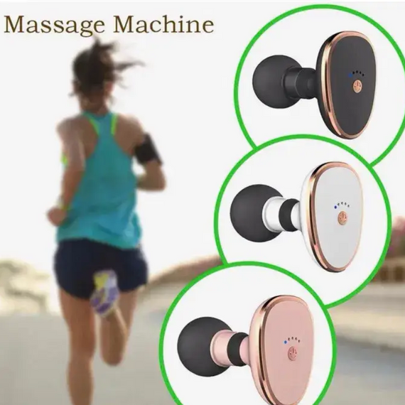 Масажер перкусійний портативний впливає на глибокі шари м'язів, USB, 5 режимів інтенсивності | Зображення 8