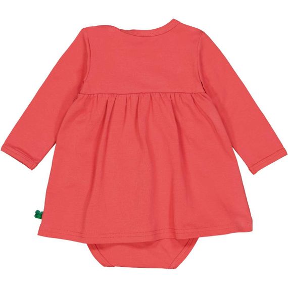 Дитяча сукня-боді для дівчинки Green Cotton 68 см Кораловий (251112108) | Зображення 1