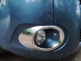 Окантовка протитуманок 2008-2014 (2 шт, пласт) для Peugeot Partner Tepee рр