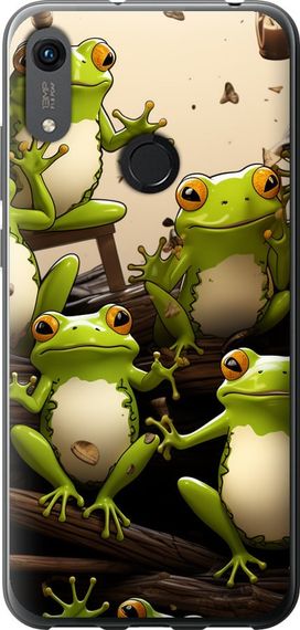 Чехол на Huawei Honor 8A Жабки "5656u-1635-17620"
