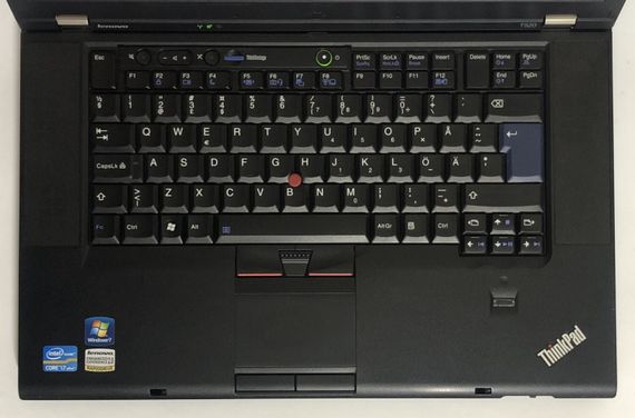 Ноутбук Б-клас Lenovo ThinkPad T520 / 15.6" (1920x1080) TN / Intel Core i7-2720QM (4 (8) ядра по 2.2 - 3.3 GHz) / 8 GB DDR3 / 160 GB SSD / nVidia NVS 4200M, 1 GB GDDR3, 64-bit / WebCam / DVD-ROM б/в | Зображення 7