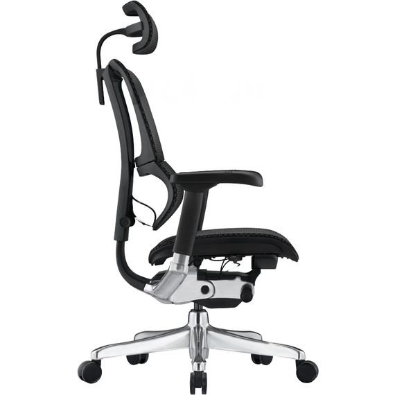 Кресло компьютерное MIRUS-IOO 2 (IOOE2-AB-HAM-5D-L) сетка Т-168-B1 Black | Зображення 2