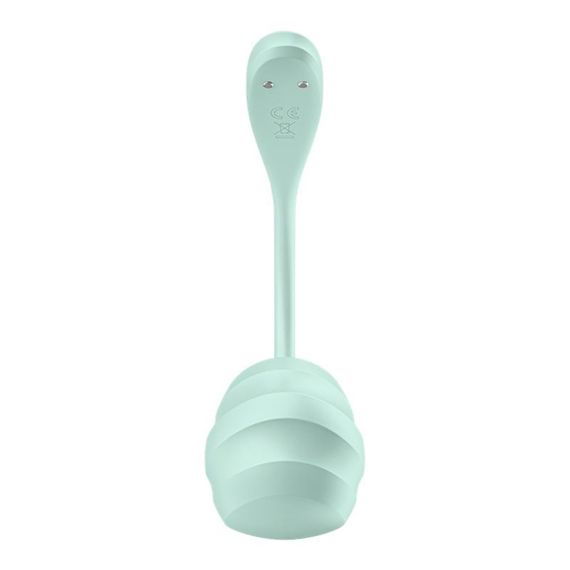 Смарт вібро-яйце Satisfyer Smooth Petal, м'ятний Sex Aura | Зображення 2