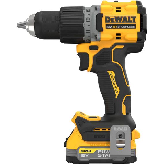 Дрель-шуруповёрт аккумуляторная бесщёточная 90 Нм DeWALT DCD800E2T | Зображення 2