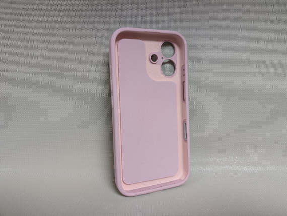 Чохол для iPhone 16 / Айфон 16, Soft Touch, протиударний, MagSafe, преміум силікон, рожевий | Зображення 1