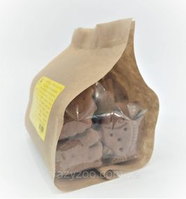 Печенье для собак EcoFood Dog фигурные крокеты шоколадные, 150 г