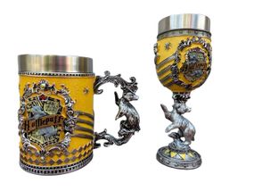 Подарунковий набір Кухоль і Келих 3D Harry Potter Hufflepuff New