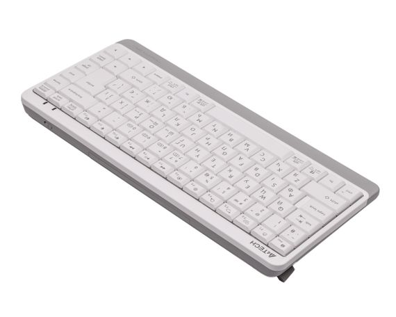 Клавіатура бездротова A4Tech Fstyler FBK11(White) біла | Зображення 2