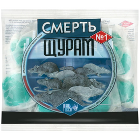 Родентицид Смерть щурам No1 100 г (Ital Tiger)