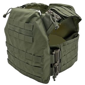 Плитоноска Plate Carrier зі швидким скиданням Cordura 600 D Олива (olive)