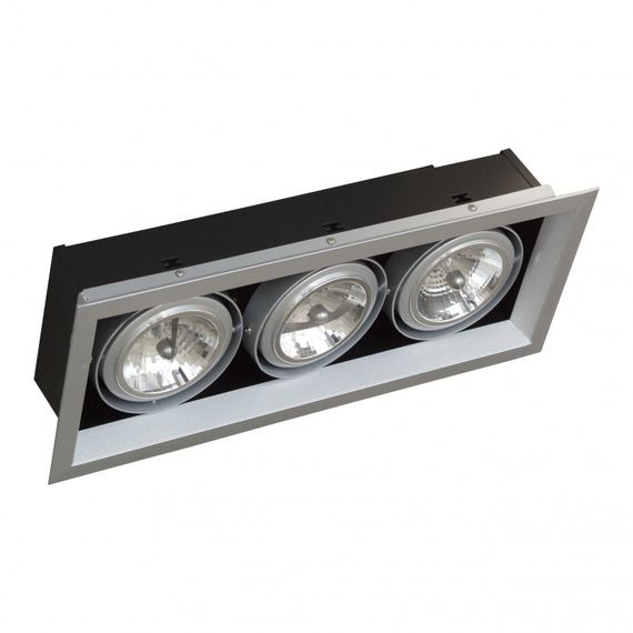 Светильник карданный ML-08-03F SILVER G53