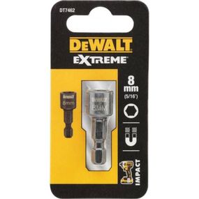 Головка торцевая магнитная 8мм Impact DeWALT DT7462
