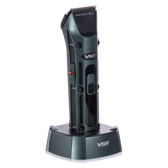 Машинка для стрижки профессиональная с 4 насадками VGR V-696 | Зображення 2