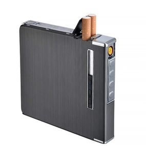 Футляр На 20 Штук  И Usb Зажигалкой И Выбросом
