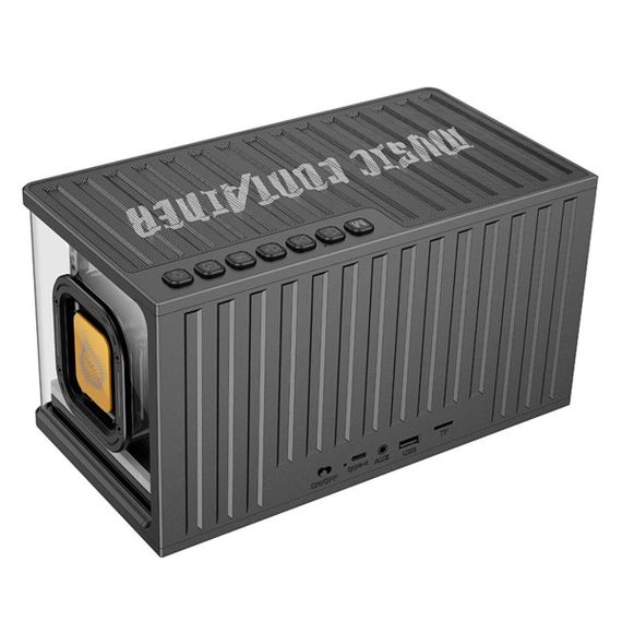 Портативна колонка HOCO BS62 Flash cold energy 2.1 desktop BT speaker Black | Зображення 5
