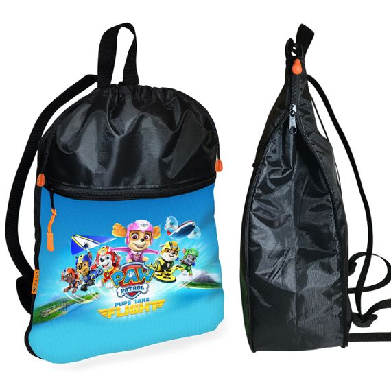 Рюкзак-мешок для школы Щенячий Патруль детская сумка для обуви и спортивной одежды (01527)
