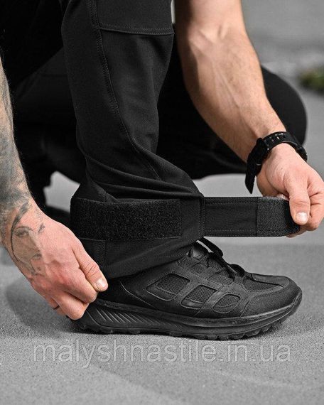 Летний тактический костюм soldier черный полиция ДЛ6404 | Зображення 9