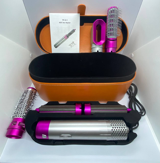 Стайлер Для волосся 5 в 1 + Коробка Чохол HAIR BRUSH ДАЙСОН | Зображення 5