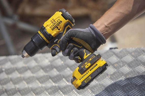 Дриль-шуруповерт безщітковий акумуляторний STANLEY FATMAX SFMCD710D2K | Зображення 3