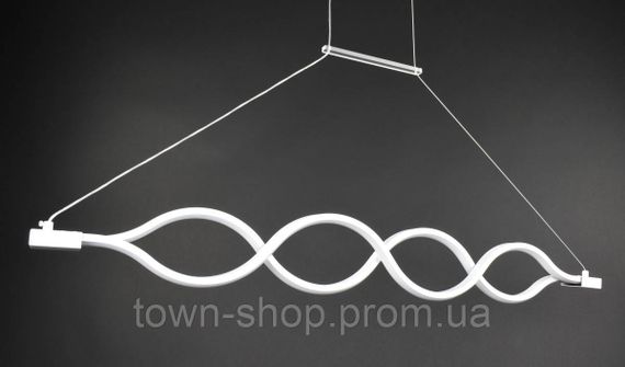 Люстра потолочная LED H33L-1200-wh Белый 30-110х6х122 см.