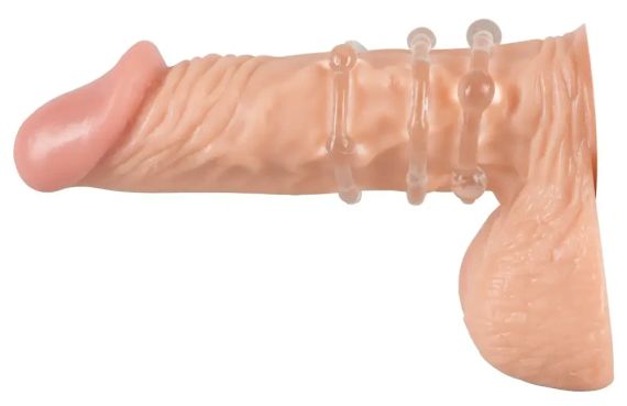 Ерекційні кільця Більше Твердості (прозорі) Sex Aura | Зображення 1