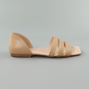 Сандалі жіночі шкіряні 589046 Бежеві 36 37 38 39 40 41