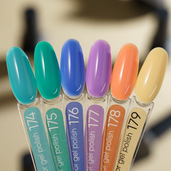 Гель-лак Valeri 175 "Гірська м'ята" 6мл