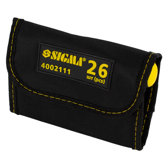 Викрутка Sigma + біти 18 шт + торцеві насадки 6 шт CrV 4002111 | Зображення 3