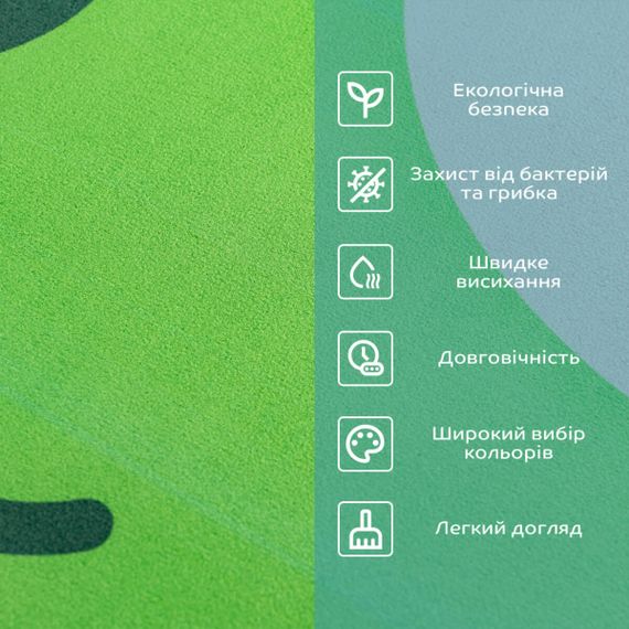 Вологопоглинаючий килимок 40х60х3мм Жабка SW-00002560 | Зображення 3