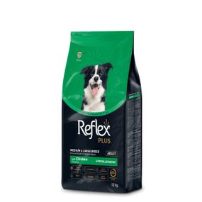 Сухий корм із куркою для собак середніх та великих порід Reflex Plus Medium & Large Breed Chicken, 12 кг
