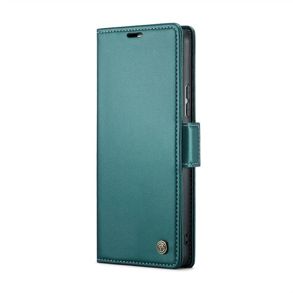 Шкіряний чохол-книжка Retro Case для Xiaomi Redmi Note 13 Pro 5G / Poco X6 колір Зелений | Зображення 3