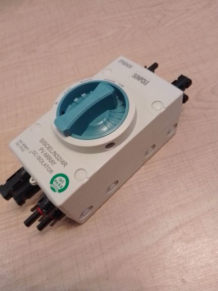 Ручной выключатель изолятор для солнечных панелей до 32A 1500V | Зображення 1
