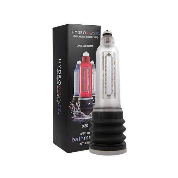 Гідропомпа Bathmate Hydromax 7 Clear (X30), для члена довжиною від 12,5 до 18 см, діаметр до 5 см Sex Aura | Зображення 2